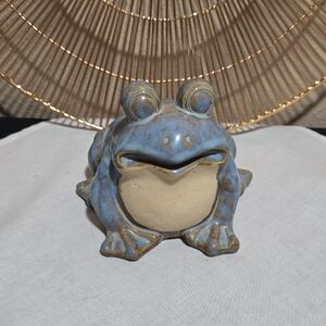 Vintage Nantucket Frog Ceramic Figurine